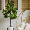 Fiddle Leaf Fig Tree - Artificial Trees for Home Decor Indoor, Faux Fiddle Leaf Fig Tree, Large Artificial Plants Indoor, Fake Tree Indoor, Fiddle Leaf Fig Tree Artificial, Artificial Tree - 5 Feet